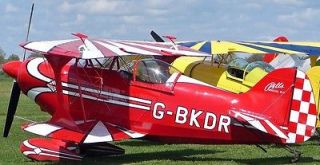 1S Pitts Special USA Aerobatic Aviat S1 Airplane Wood Model Replica