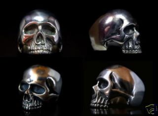 Skull Ring  Sterling silver  ROLLING STONES  Made in Japandba