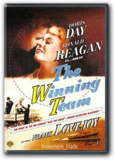 The Winning Team DVD New Doris Day Ronald Reagan Frank Lovejoy