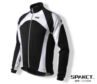 SPAKCT Cycling Winter Jacket Fleece Thermal Long Jersey New Power 2