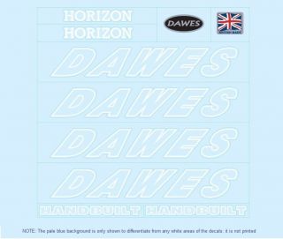 Dawes Bicycle Decals Transfe rs Stickers #4