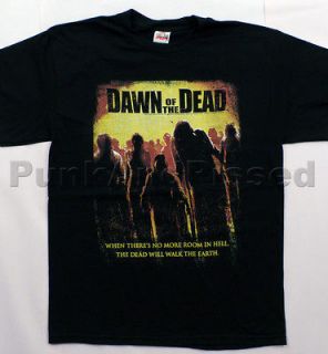 Dawn of the Dead   No Room Left in Hell t shirt   Official   FAST SHIP