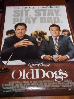 OLD DOGS Walt Disney Film One Sheet Theater Cinema Movie Poster