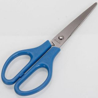 New 6.7 Good Quality Stainless steel large Office Scissors Blue Deli