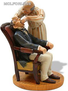 DENTIST VISIT STATUE/FIGURIN E BY HONORE DAUMIER *ART