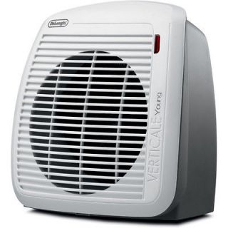 Delonghi HVY1030 1500 Watt Fan Heater   Gray with White Face Plate