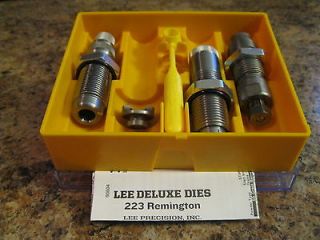 BRAND NEW Lee Deluxe Die Set 223 Remington .223 Rem Full Length w