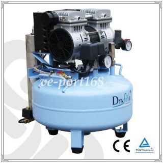 New DynAir Dental Oil Free Air Compressor With Air Dryer DA5001D FDA