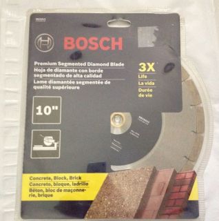 Bosch 10 Premium Segmented Diamond Blade Concrete Block Brick Stone