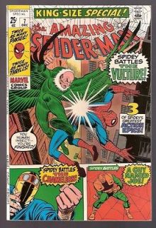  MAN KING SIZE SPECIAL 7 DITKO/LEE NICE SPIDERMAN BOOK 