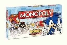 Monopoly Sonic the Hedgehog Board Game   New!