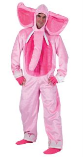 Funny Adult Mens Womens Pink Elephant Halloween Costume