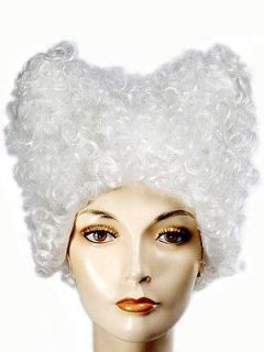 Colonial Party Lady Theater Lacey Costume Wig French Revolution