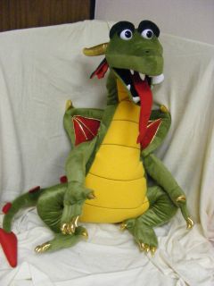 Breathing Dragon Silly Hand Puppet Ventriloquist Show Quality COOL