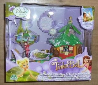 Disney Fairies Tinker Bell House Playset with flying TinkerBell