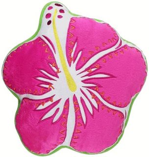 Disney Kingdom Collection Polynesian Flower Decorative Pillow