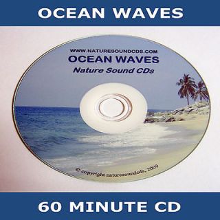 Newly listed NATURE SOUNDS CD , Calm OCEAN WAVES SOUNDS , NO MUSIC