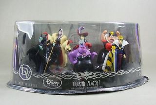 Disney Villains Figurine Playset PVC 3 Action Figures 6 Piece Set