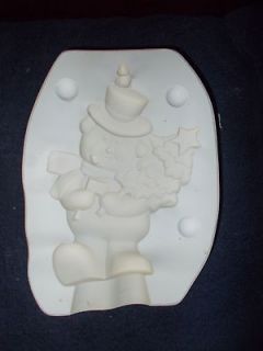 Kimple #1612 Snowman Blinkie ceramic mold