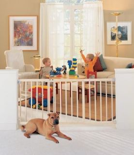 North States Extra Wide Stairway Swing Dog Pet Gates