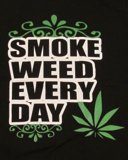SMOKE WEED EVERYDAY T shirt Snoop Dogg Dr Dre Rap Dope Tee Adult S 3XL