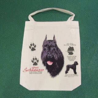 Dog Breed Calico Bag Schnauzer Giant