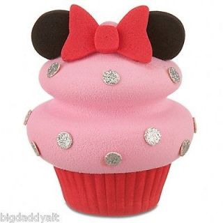 NEW Disney World Minnie Mouse Cupcake Car Antenna Topper Red Bow