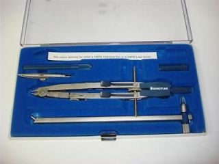 Staedtler Mars Quickbow Drafting Compass Tool Set Case Artist Supply