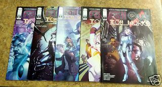 FALL OUT BOY TOY WORKS #1 2 3 4 5 (1 5) Image Comics 1st Print Set