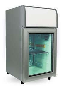 NEW COUNTER TOP GLASS REFRIGERATED DISPLAY CASE