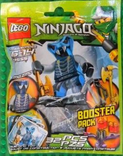 2012 LEGO NINJAGO 9555 MEZMO Minifigure w/ Weapons BOOSTER PACK Sealed