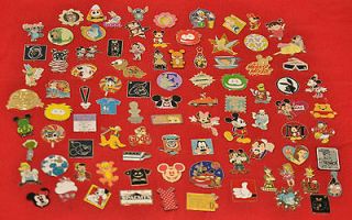 Disney Trading Pin Lot of 50 + (1 Special Bonus Pin) 