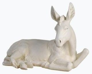 Studio 19.5 Seated Donkey Indoor Or Outdoor Christmas Nativity Statue