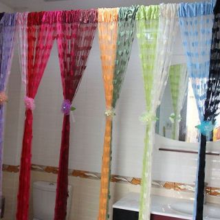 Panel Line String Curtain Tassel Drape for Wall Vestibule Door Window