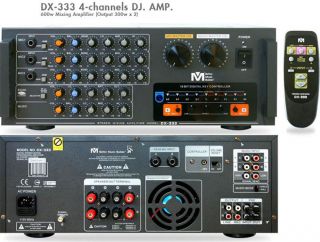 Better Music Builder DX 333 Mixing Amplifier BMB DJ AMP