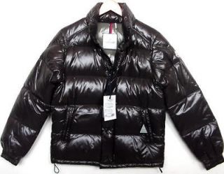 MONCLER EVER QUILTED PUFFER DOWN JACKET BROWN 925 AUTHENTIC CERTILOGO