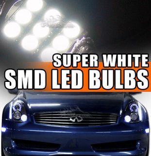 44mm Festoon 9x 5050 SMD LED Light Bulb Interior/Door 211 211 2 12844