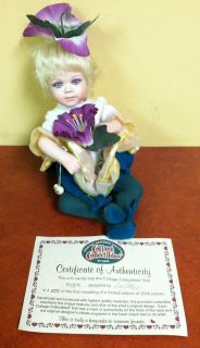 2000 Linda Steele Cottage Collectibles Fluer Porcelain Doll