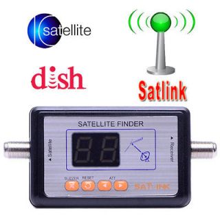 Satlink WS 6903 Digital Satellite Signal Finder Meter LCD Displaying