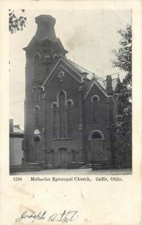OH CADIZ, Ohio METHODIST EPISCOPAL CHURCH 1907 UDB