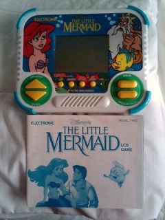 handheld video game DISNEYS THE LITTLE MERMAID Tiger electronics 1990