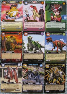 Dinosaur King TCG Series 5 Dinotector Showdown Complete Common Card