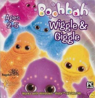 Boohbah Wiggle & Giggle   Ages 2 5   PC CD Rom   New