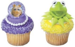 24 The Muppets cupcake RINGS birthday party favors movie supplies