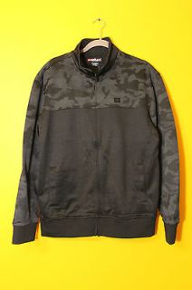 New Ecko zipper up LATE ADD track jacket black mens XL $60 Sale