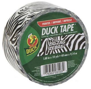 Colored and Patterned Duck® Brand Duct Tape Various Patterns and