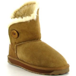 Emu Sheepskin Boots Melba Chestnut Womens Boots Sizes UK 3   8
