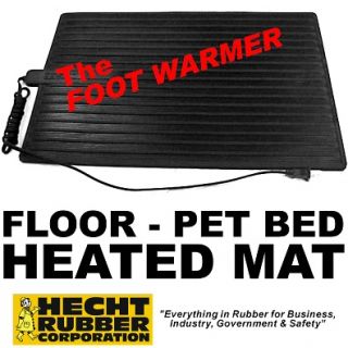 HEATED Electric Footwarmer Mat   Home/Office   Pet Bed