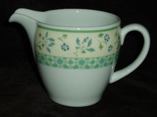 Wedgwood Pottery porcelain cream jug Home range Alpine pattern