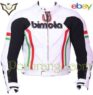 BIMOTA Motor Bike Leather Jacket With World Wide 